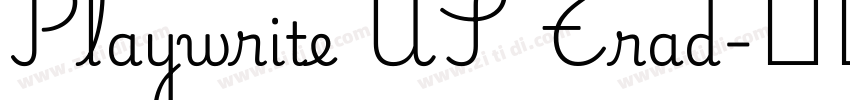 Playwrite US Trad字体转换 Playwrite US Trad字体转换